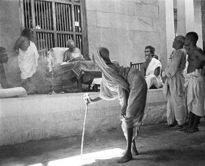Ramana Maharshi in ramanashram