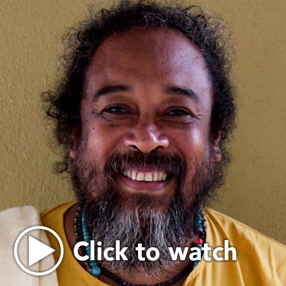 Mooji landing page